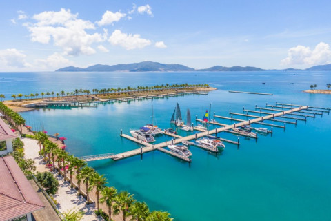 Khanh Hoa Ana Marina Nha Trang International Marina is put into trial operation