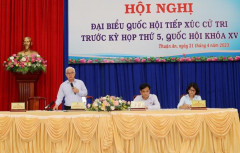 TP. Thuận An: Cử tri  kiến nghị về công tác lập quy hoạch, hạ tầng giao thông