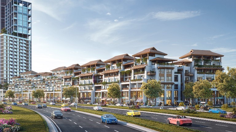 High-end real estate complexes with full facilities are expected to meet the increasingly high standard of living in Da Nang. (Illustration).