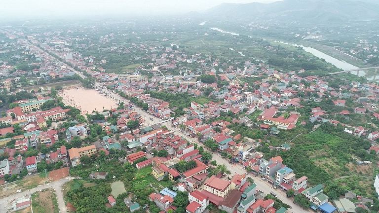 Năm 2025, xây dựng đô thị Chũ (huyện Lục Ngạn, Bắc Giang) đủ điều kiện trở thành thị xãẢnh minh họa