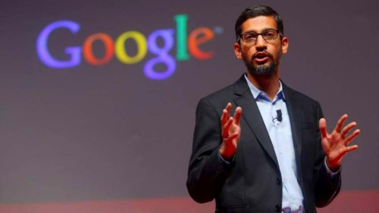 Ông Sundar Pichai, CEO Google.