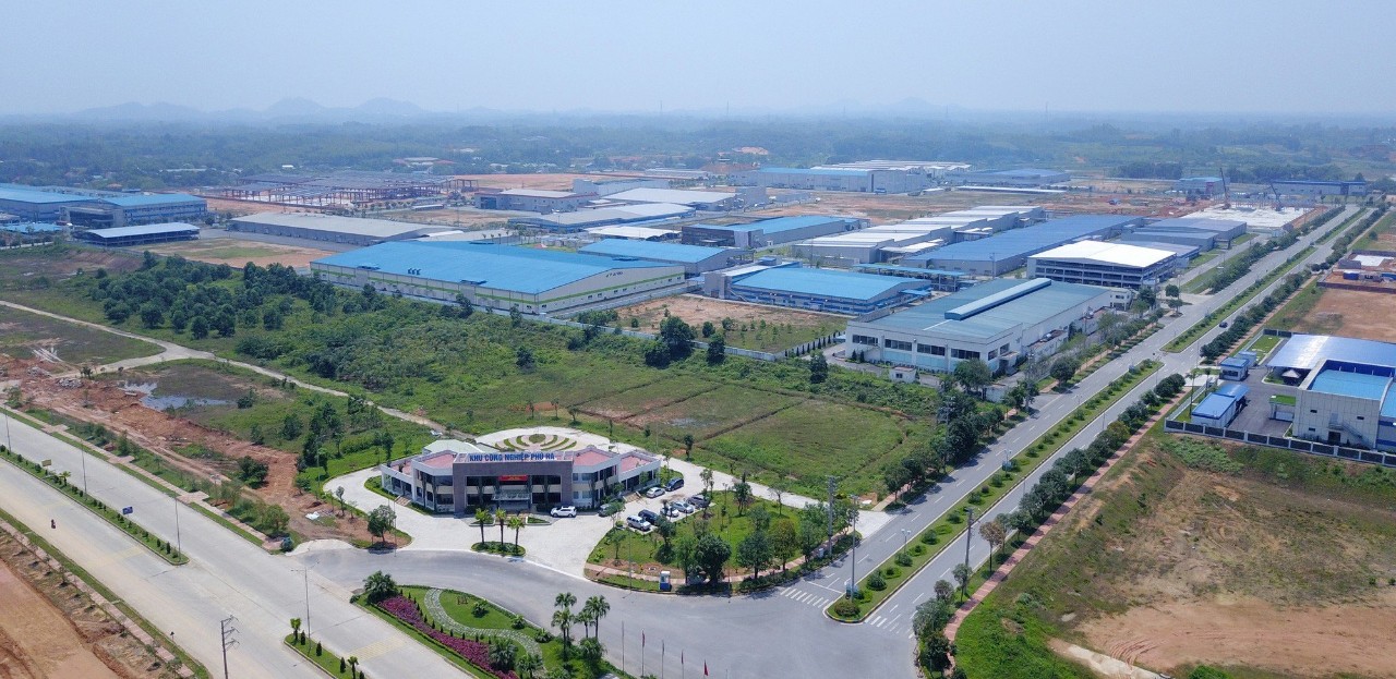 Hạ tầng Khu công nghiệp Phú Hà, thị xã Phú Thọ
