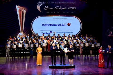 Vietinbank’s digital bank for businesses is honored with Sao Khue 2023