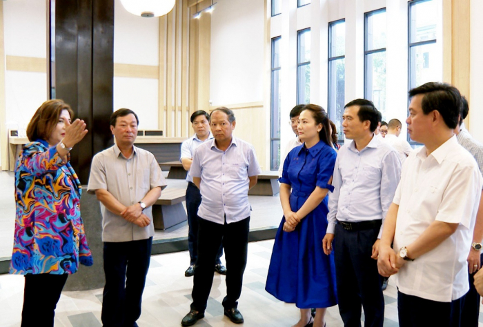 Chủ tịch UBND tỉnh Phú Thọ kiểm tra tiến độ dự án Wyndham Thanh Thủy