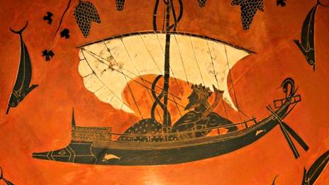 Con thuyền chuyên chở rượu nho của người Hy Lạp cổ đại năm 530 TCN. Ảnh: Alamy Stock Photo