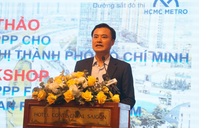 Phó Chủ tịch UBND TPHCM Bùi Xuân Cường cho biết, Thành phố sẽ địa phương đầu tiên thí điểm mô hình TOD, trong đó hệ thống đường sắt đô thị là hạt nhân trong mô hình này - Ảnh: VGP/Vũ Phong
