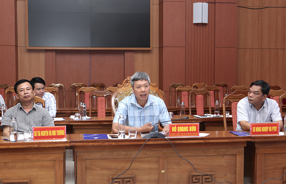 Phó Chủ tịch UBND tỉnh Quảng Nam Hồ Quang Bửu yêu cầu các sở, ngành, địa phương cần tiếp tục phối hợp chặt chẽ với các đơn vị liên quan của EVN để nhanh chóng tháo gỡ vướng mắc nhằm đảm bảo tiến độ dự án