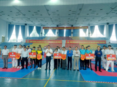 Sôi động Lễ Khai mạc giải Vô địch Karate miền Đông Nam bộ tỉnh Bình Dương mở rộng năm 2023