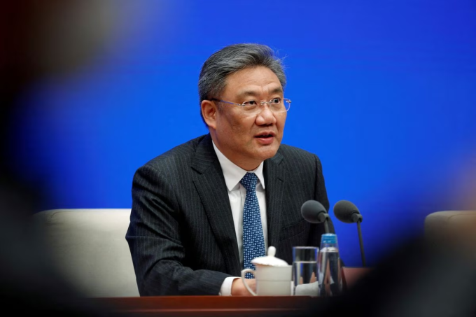 Bộ trưởng Thương mại Trung Quốc Vương Văn Đào. Ảnh: Reuters