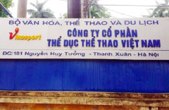 Kết luận thanh tra về việc chấp hành các quy định pháp luật tại Công ty Cổ phần Thể dục Thể thao Việt Nam