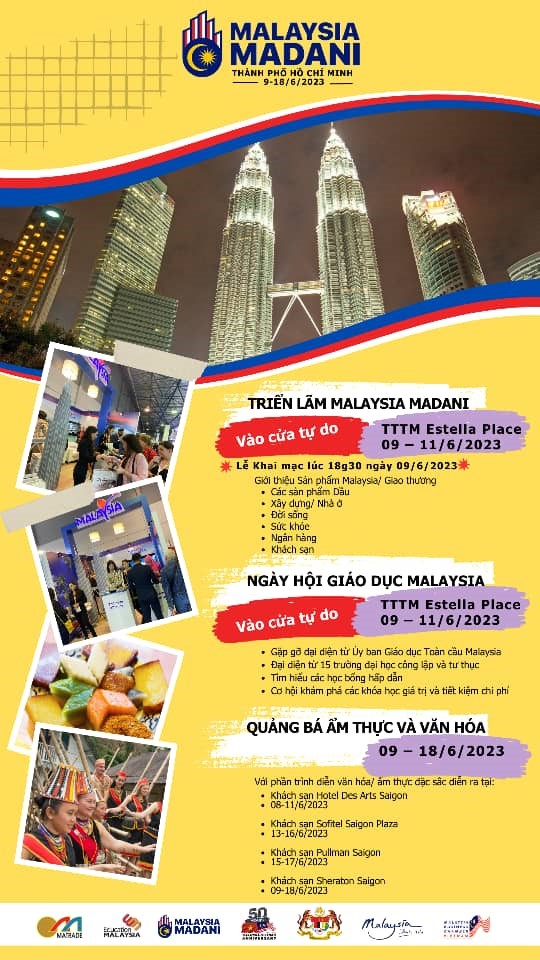 Malaysia Madani Week takes place from 9 to 18 June 2023.