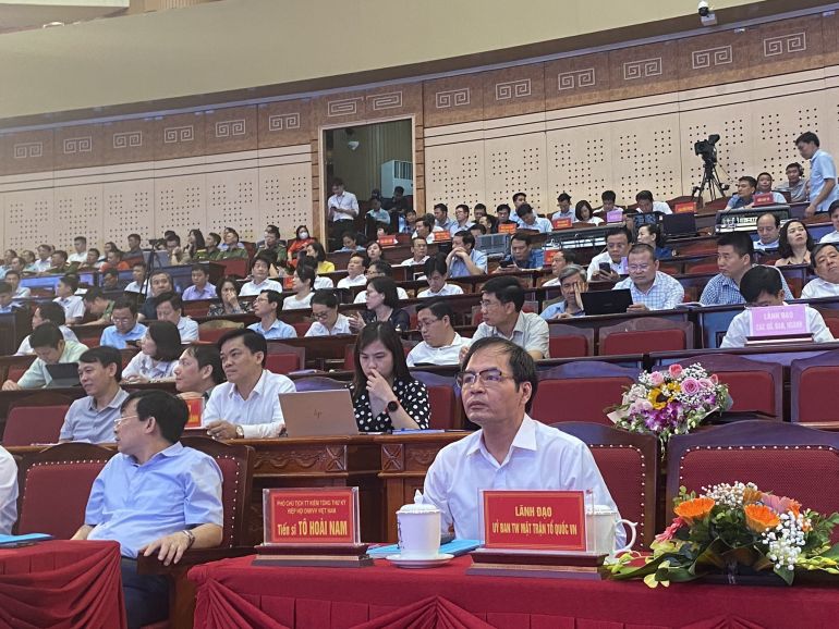 TS. Tô Hoài Nam -  Phó Chủ tịch Thường trực kiêm Tổng Thư ký VINASME tham dự Hội nghị.