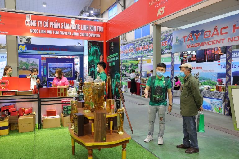 Các sản phẩm hiện đang bày bán tại hệ thống showroom, các trang thương mại điện tử Sâm Ngọc Linh Kon Tum K5,  các tạp hóa, siêu thị trên toàn quốc.