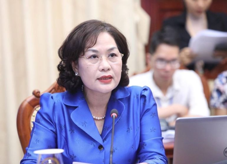 Bà Nguyễn Thị Hồng - Thống đốc Ngân hàng Nhà nước Việt Nam.