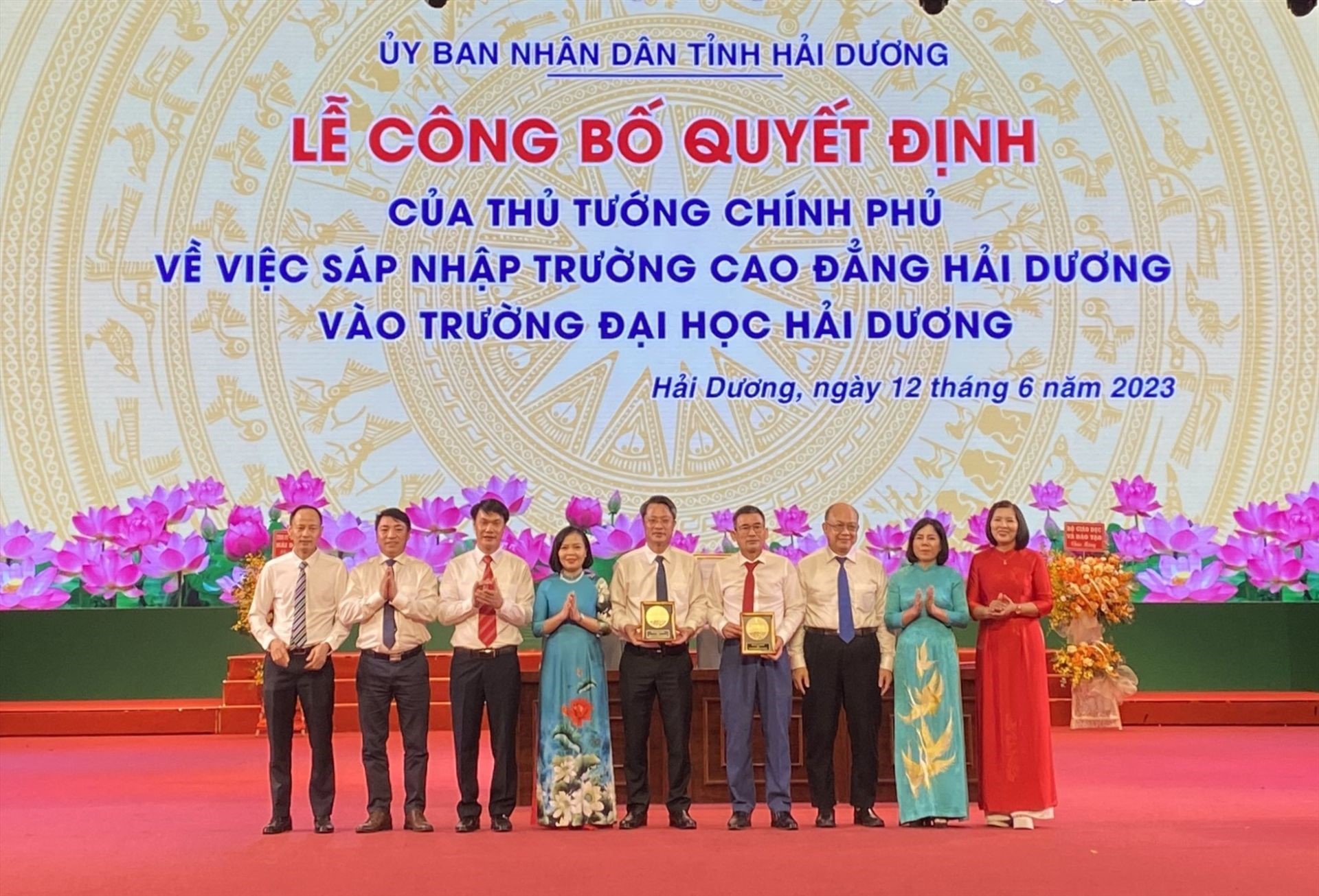 Human resource training cooperation units. Photo: Hai Duong Department of Information and Communications.