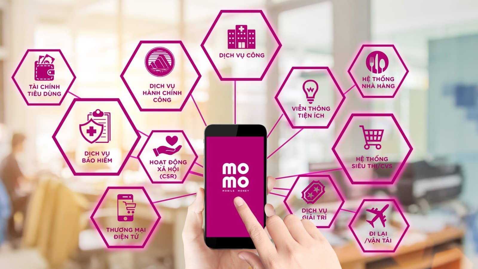 MoMo ranks first in market share and is the most popular Fintech in Vietnam.