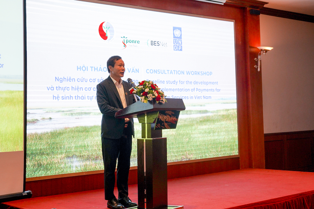 Ông Đào Xuân Lai, Trưởng ban Biến đổi khí hậu và Môi trường UNDP Việt Nam