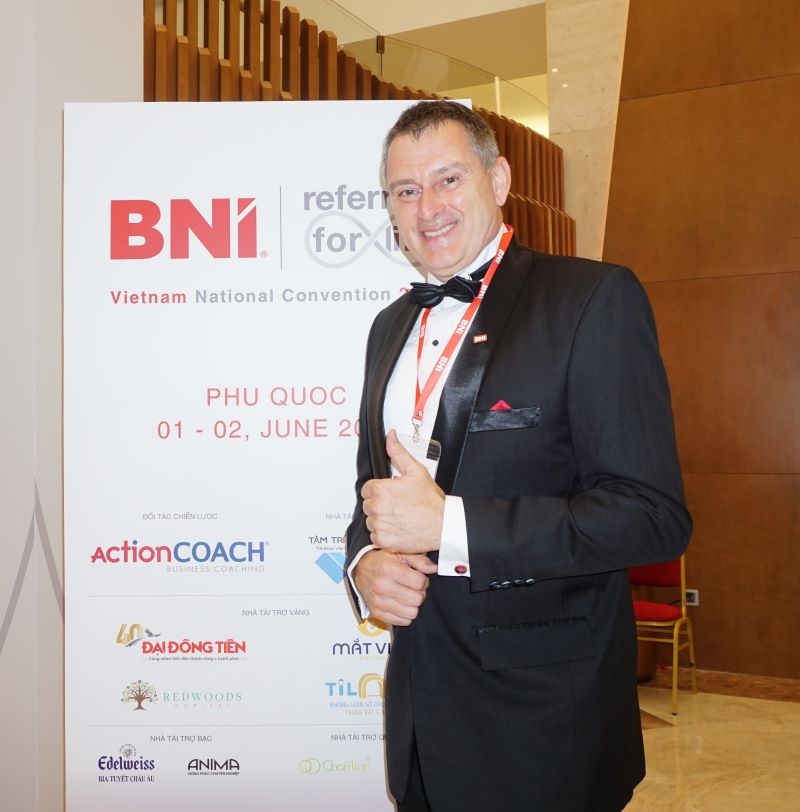 Director of BNI Suedost, Germany: “BNI Vietnam has always been a great thing for me”.