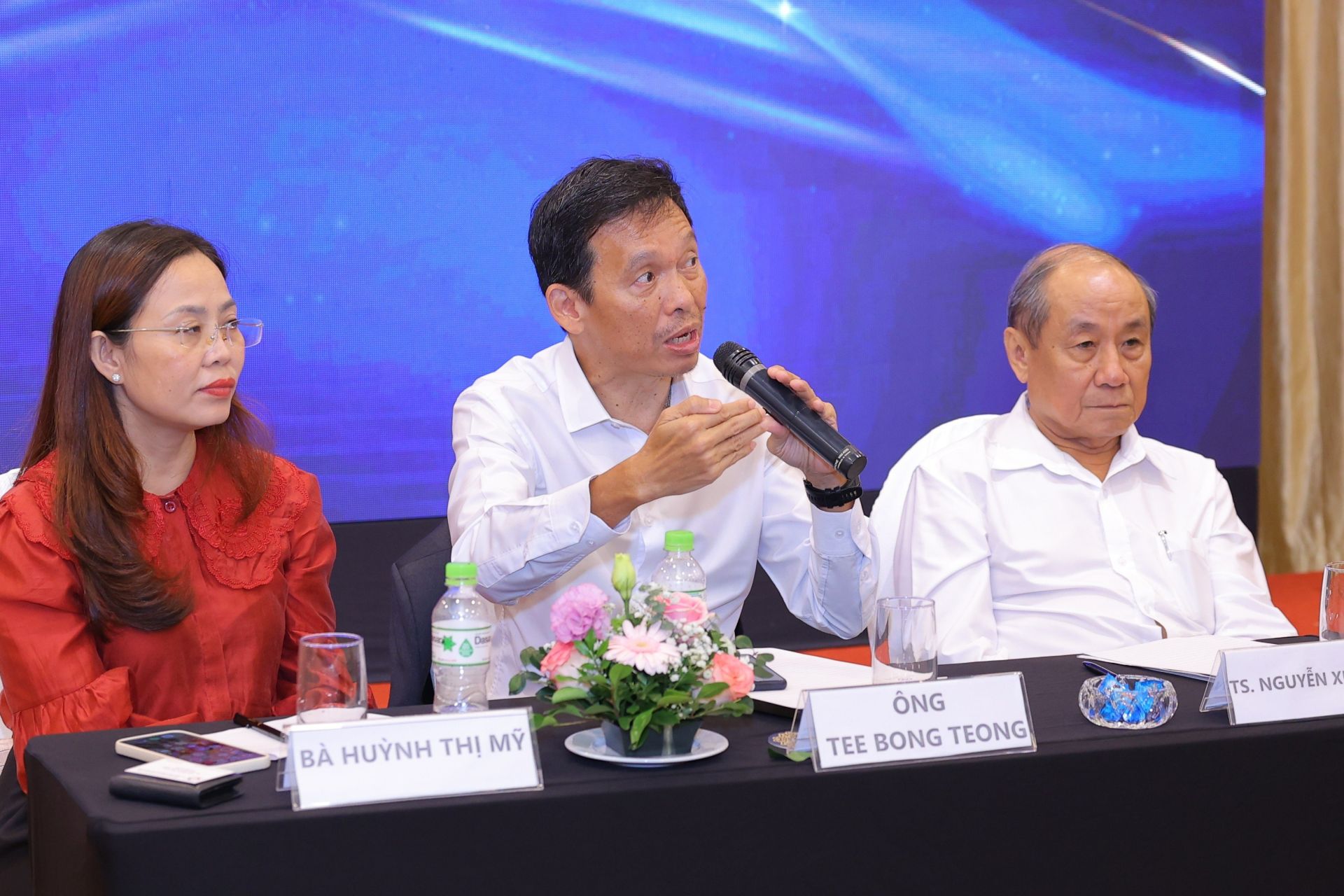 Ông BT Tee - Tổng Giám đốc Informa Markets Việt Nam chia sẻ tại Họp báo