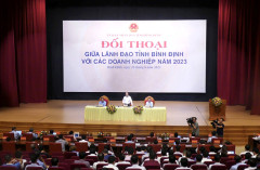 Lãnh đạo tỉnh Bình Định tổ chức  đối thoại với 400 doanh nghiệp