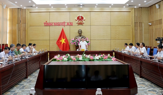 UBND tỉnh Nghệ An vừa tổ chức Hội nghị giao ban với Hiệp hội doanh nghiệp tỉnh và các Hội doanh nghiệp