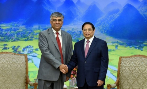 Prime Minister Pham Minh Chinh praised Vietnam and the IMF's productive partnership.