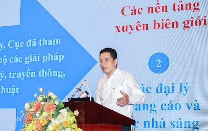 Cục trưởng Cục Phát thanh truyền hình và Thông tin điện tử Lê Quang Tự Do