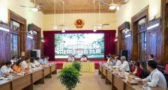 Trung tâm Trọng tài Quốc tế Việt Nam làm việc với Tòa án nhân dân tối cao