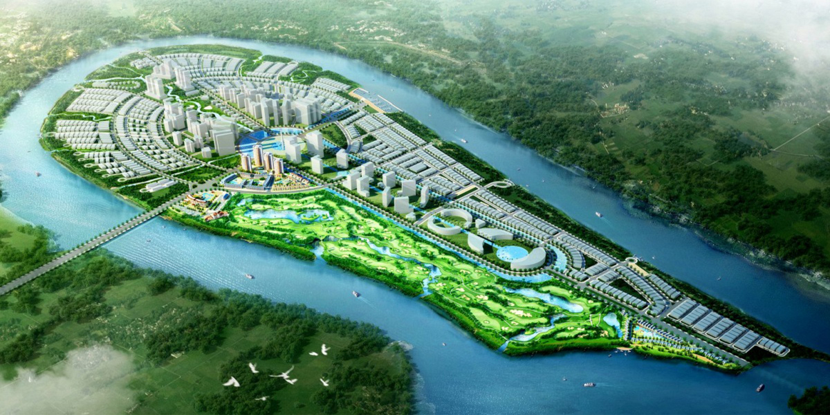Phối cảnh dự án KDL sinh thái Đại Phước, huyện Nhơn Trạch, tỉnh Đồng Nai