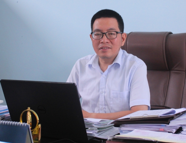 ông Trương Hồng Trường, Giám đốc Trung tâm Dịch vụ việc làm Lào Cai