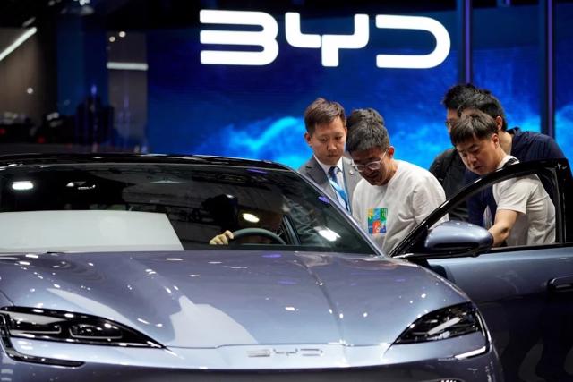 BYD hiện là công ty dẫn đầu thị trường xe điện Thái Lan