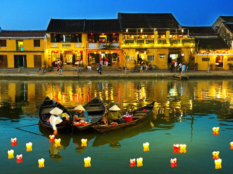 Hoi An and Ho Chi Minh City are two of Asia's fifteen most popular cities.