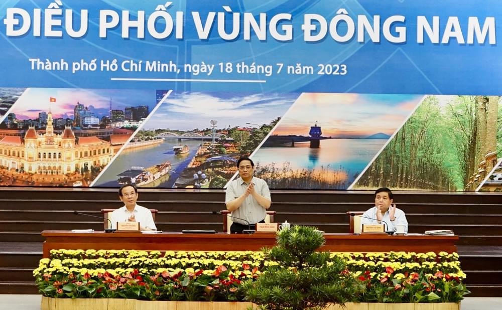 Thủ Tướng Phạm Minh Chính quyết định thành lập Hội đồng điều phối vùng Đông Nam Bộ