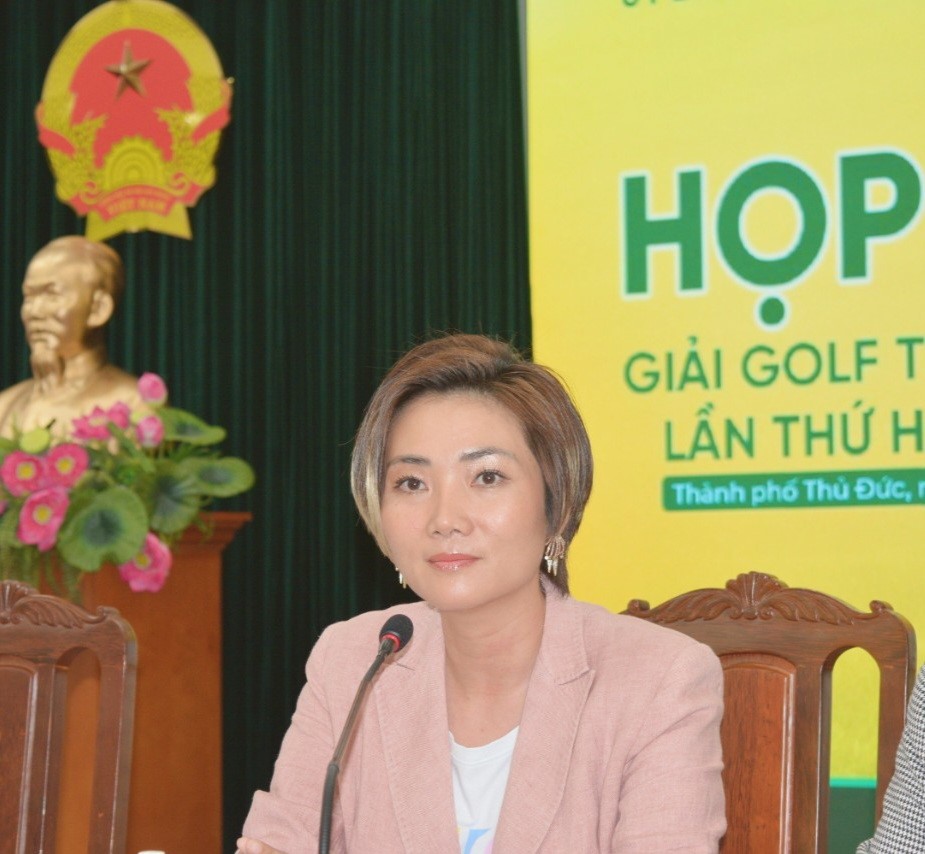 Ms. Nguyen Gia Bao - Vice President of Golf Club of Thu Duc Business Association.