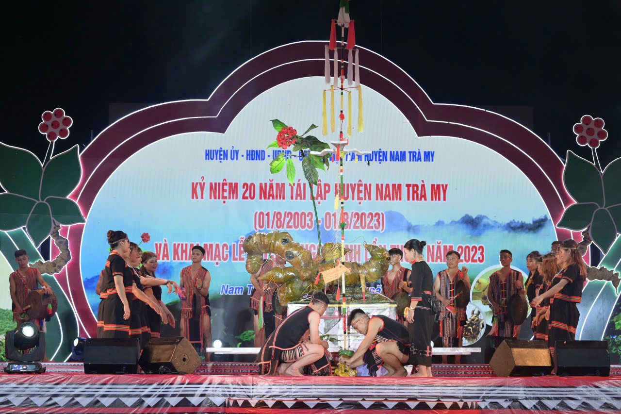 Năm 2023, cùng với Lễ hội Sâm Ngọc Linh lần thứ 5, huyện Nam Trà My đồng thời tổ chức các sự kiện kỷ niệm 20 năm tái lập huyện