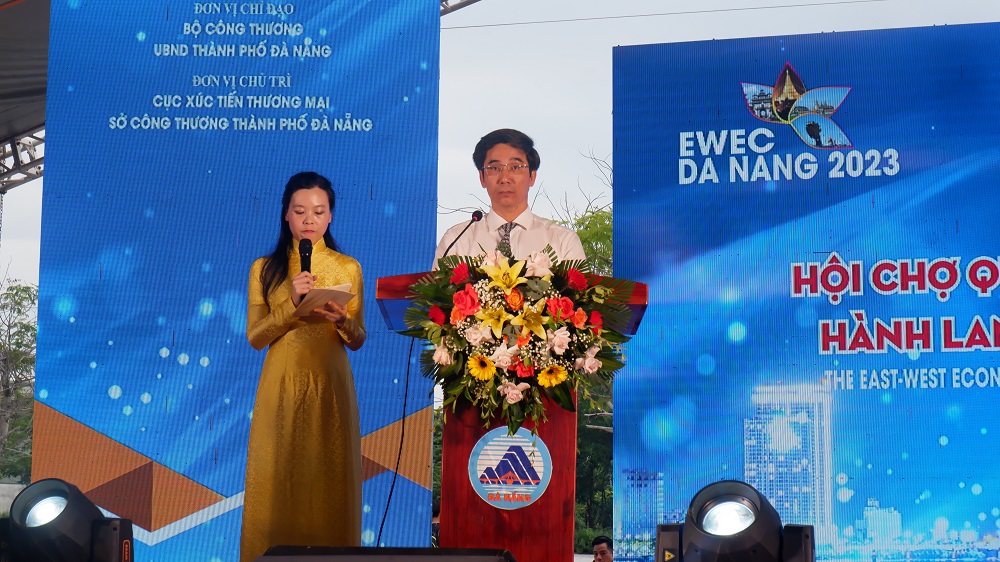Phó Chủ tịch UBND thành phố Trần Chí Cường phát biểu khai mạc