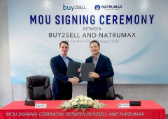 Natrumax và Buy2Sell ký biên bản ghi nhớ - Hướng tới mở rộng hoạt động kinh doanh tại thị trường Việt Nam