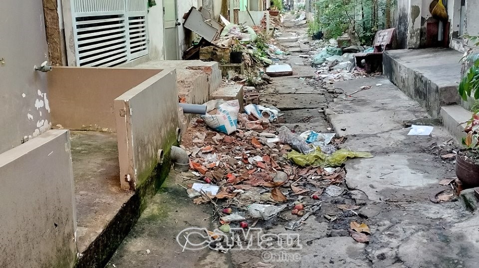 Through checking the actual situation, Ca Mau City was directed to continue clearing illegal construction works, encroaching on the drainage system of Canal 16.