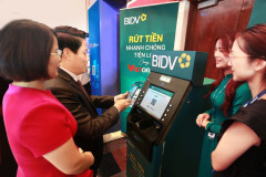 BIDV tiên phong triển khai dịch vụ rút tiền VieetQR Cash