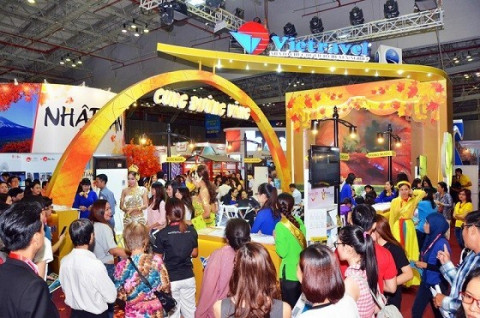 Creating a breakthrough and promoting Vietnam's tourism at the 17th Ho Chi Minh City International Tourism Fair.
