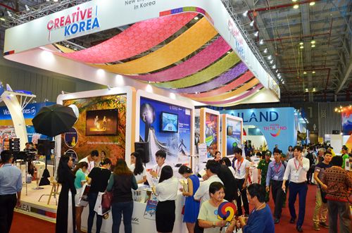 Các quốc gia khác tham gia hội chợ nhằm giới thiệu sản phẩm du lịch với người Việt Nam (Ảnh minh họa)
