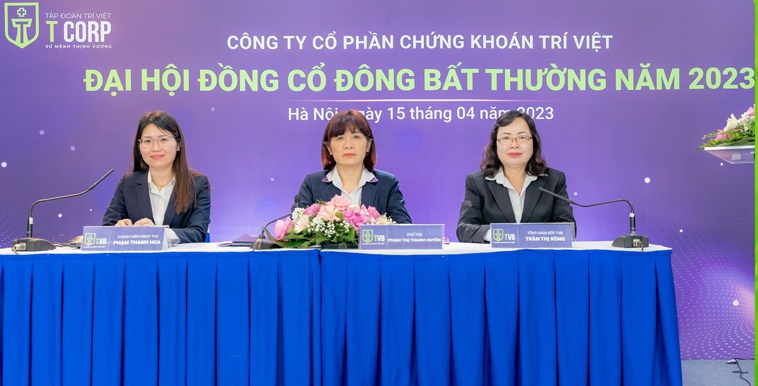 Bà Trần Thị Rồng thôi làm Tổng Giám đốc Chứng khoán Trí Việt