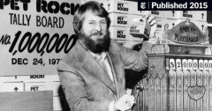 Ý tưởng kinh doanh độc lạ của Gary Dahl: Bán hòn đá làm "thú cưng"