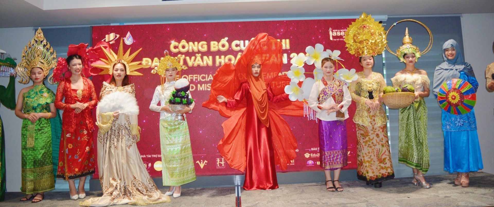 Costumes of ASEAN Countries.