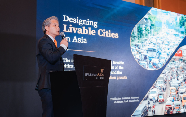 Kiến trúc sư Tan Quee Peng, Tổng Giám đốc RSP Việt Nam chia sẻ về chủ đề “Thiết kế hướng tới các thành phố đáng sống”