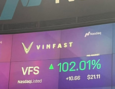 VinFast chính thức niêm yết trên sàn chứng khoán Mỹ