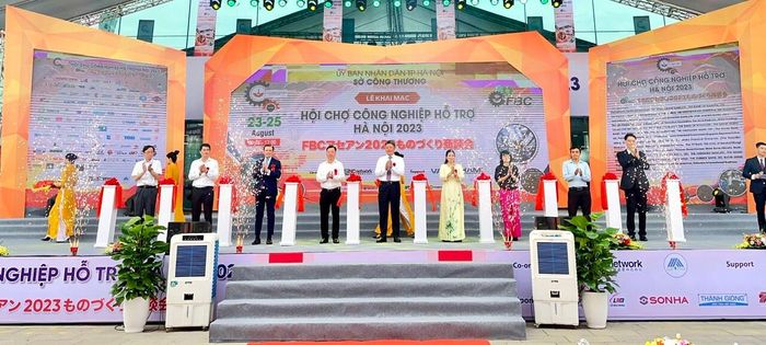 Khai mạc Hội chợ công nghiệp hỗ trợ Hà Nội 2023