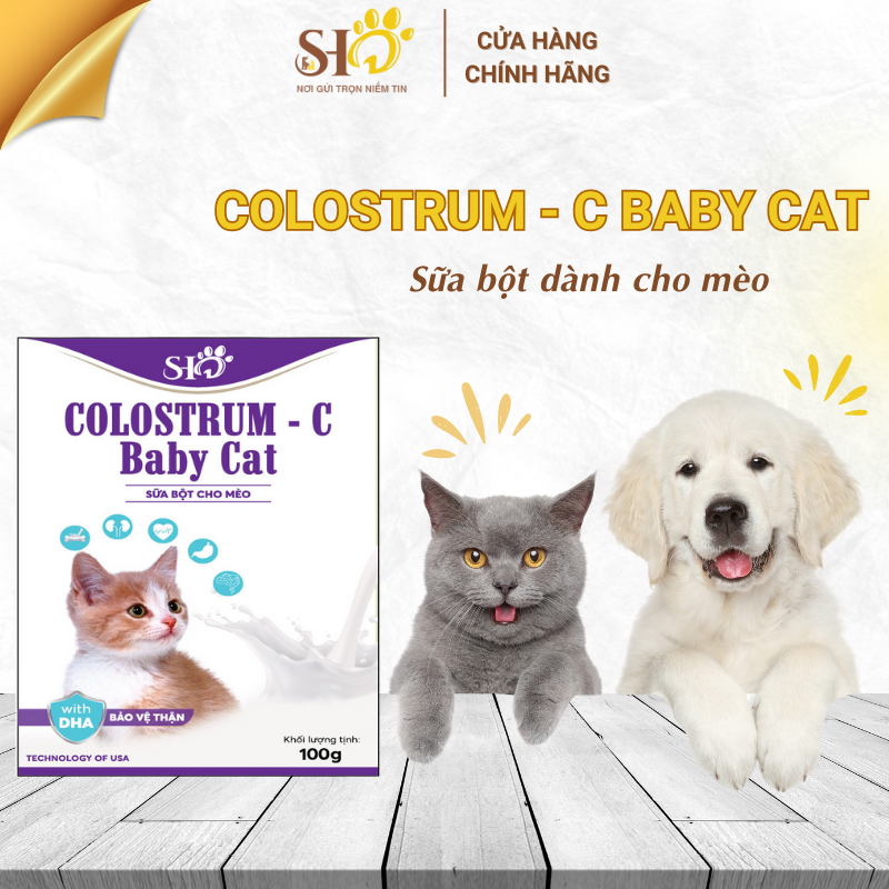 Sữa bột dành cho Mèo COLOSTRUM - C BABY CAT
