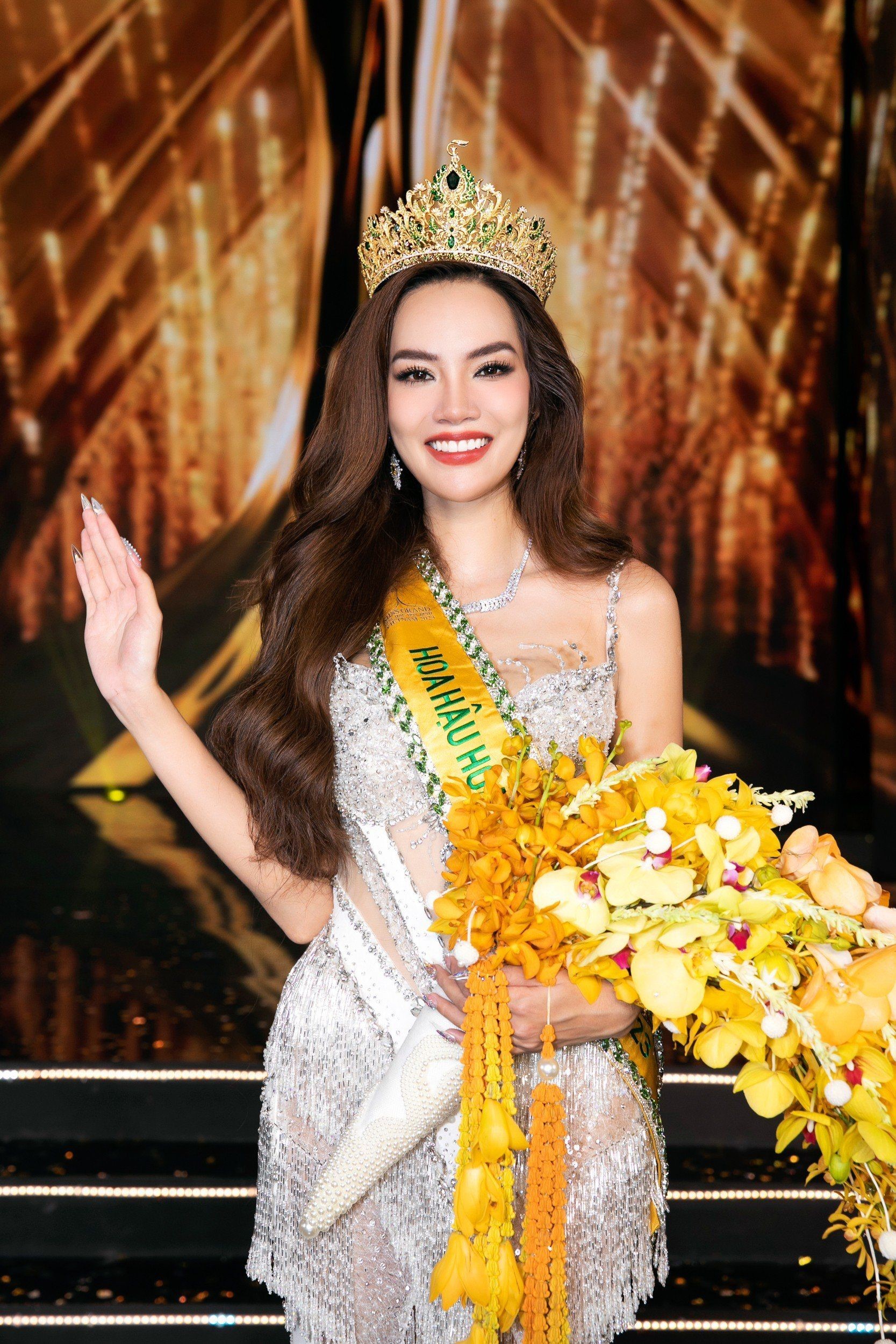 Le Hoang Phuong was crowned Miss Grand Vietnam in 2023.