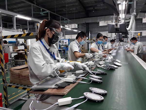 Chỉ số sản xuất công nghiệp Hà Nội tăng trưởng nhẹ trong 8 tháng